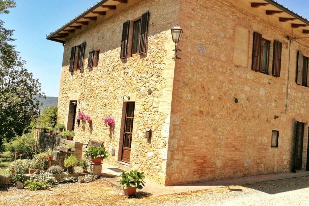Claudia Vacanza Toscana - Appartamento Melograno -10 Min Da Siena Sovicille Exterior photo
